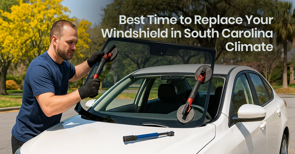 Best Time to Replace Your Windshield in South Carolina Climate