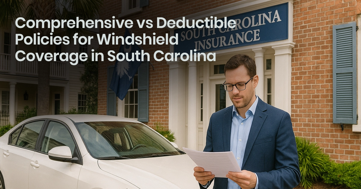Comprehensive vs Deductible Policies for Windshield Coverage in South Carolina